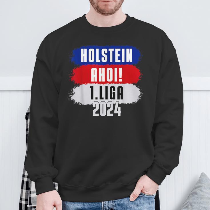 Moin 1Liga 2024 Holstein Ahoi Aufstieg Kiel Fan Sweatshirt Geschenke für alte Männer