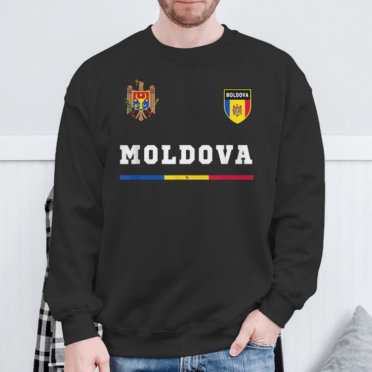 Moldova Sports Football Flag Football Sweatshirt Geschenke für alte Männer