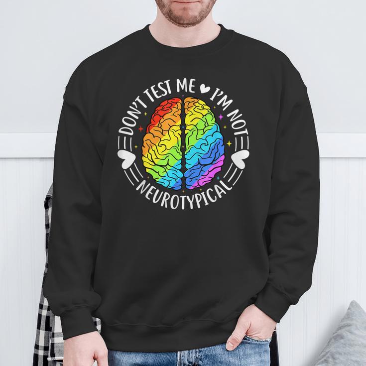 Neurodiversity Neurodivers Sweatshirt Geschenke für alte Männer