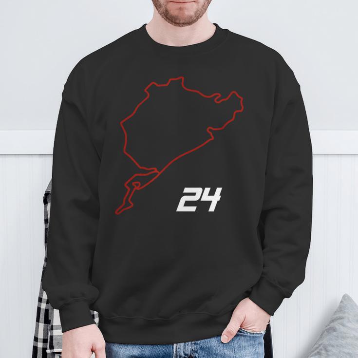 Nordschleife Grüne Hölle Motorsport Tuning Sweatshirt Geschenke für alte Männer