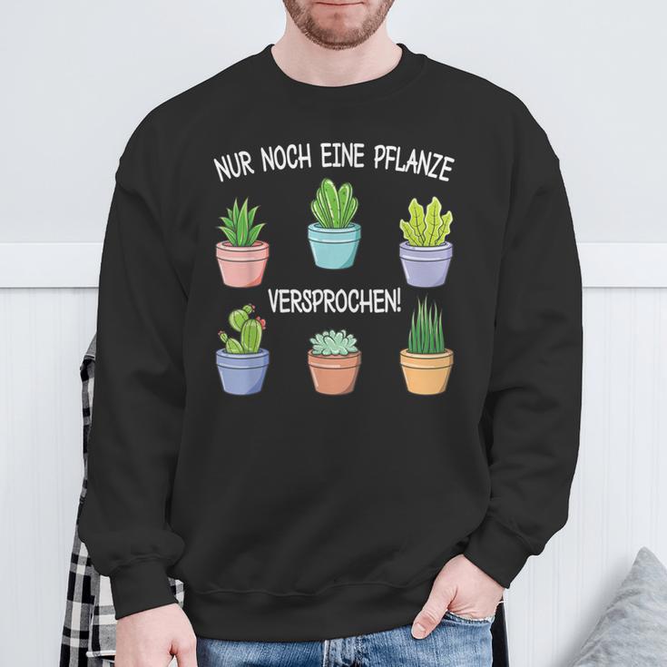 Nur Noch Eine Pflanz Garten Hobbygardener Gardener Sweatshirt Geschenke für alte Männer