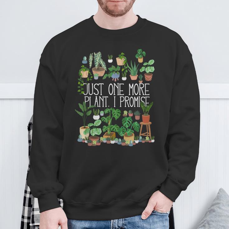 Nur Noch Eine Pflanze German Langu Sweatshirt Geschenke für alte Männer