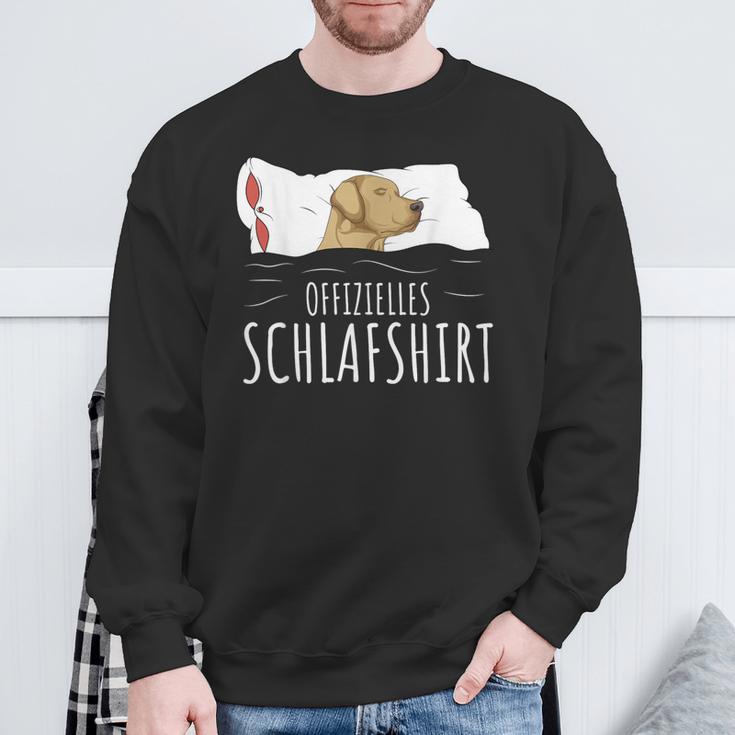 Official Labrador Pyjamas Idea Sweatshirt Geschenke für alte Männer