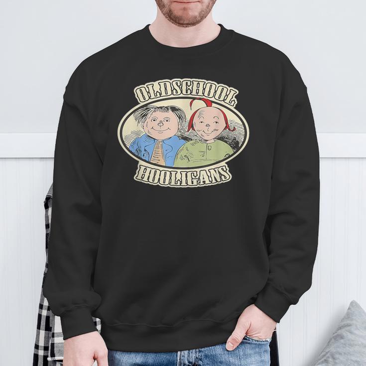 Old School Hooligans Sweatshirt Geschenke für alte Männer