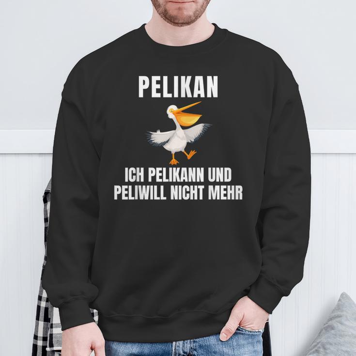 Pelikann Und Peliwill Nicht Mehr Sweatshirt Geschenke für alte Männer