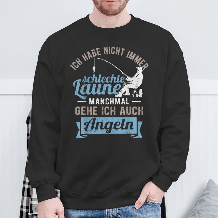 Petri Heil Fischer Manchmal Gehe Ich Auch Angeling S Sweatshirt Geschenke für alte Männer