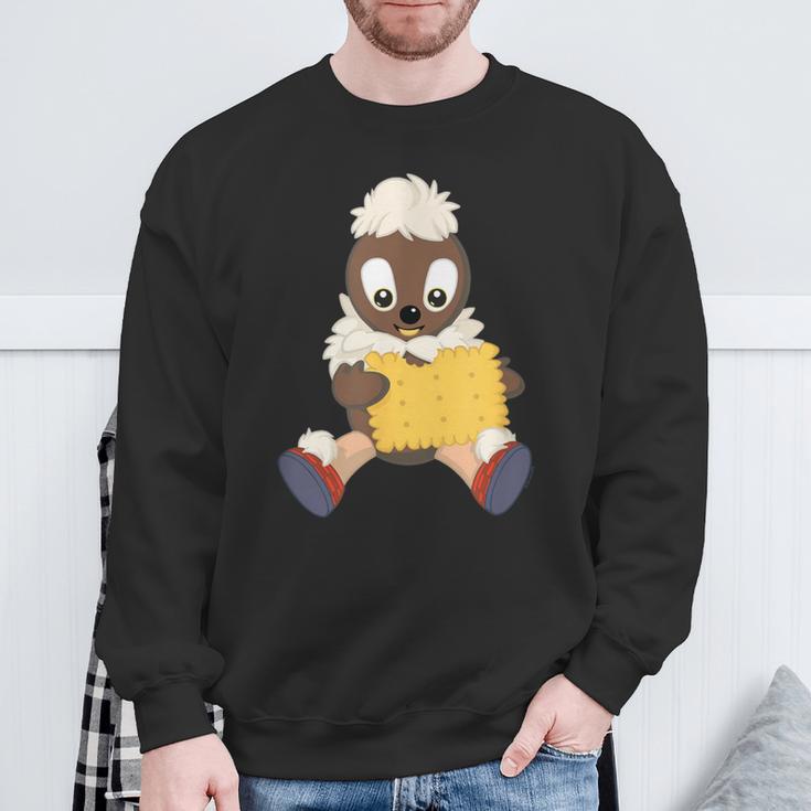 Pittiplatsch With Biscuit Sweatshirt Geschenke für alte Männer