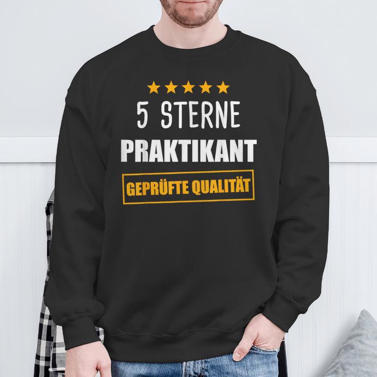 Praktikant Praktikum Praktikanten Praktikantin Sweatshirt Geschenke für alte Männer