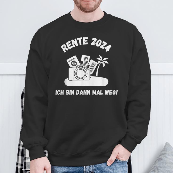 Rente 2024 Ich Bin Dann Mal Weg Pension Renter Retirement Sweatshirt Geschenke für alte Männer