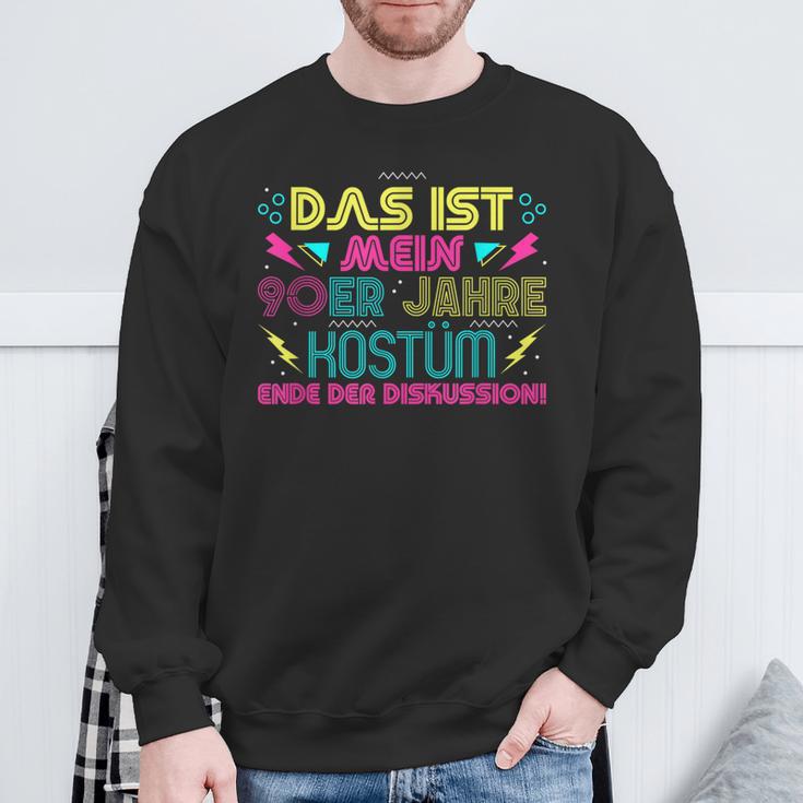 Retro 90S 80Sibe Retro Das Ist Mein 90S Costume Sweatshirt Geschenke für alte Männer