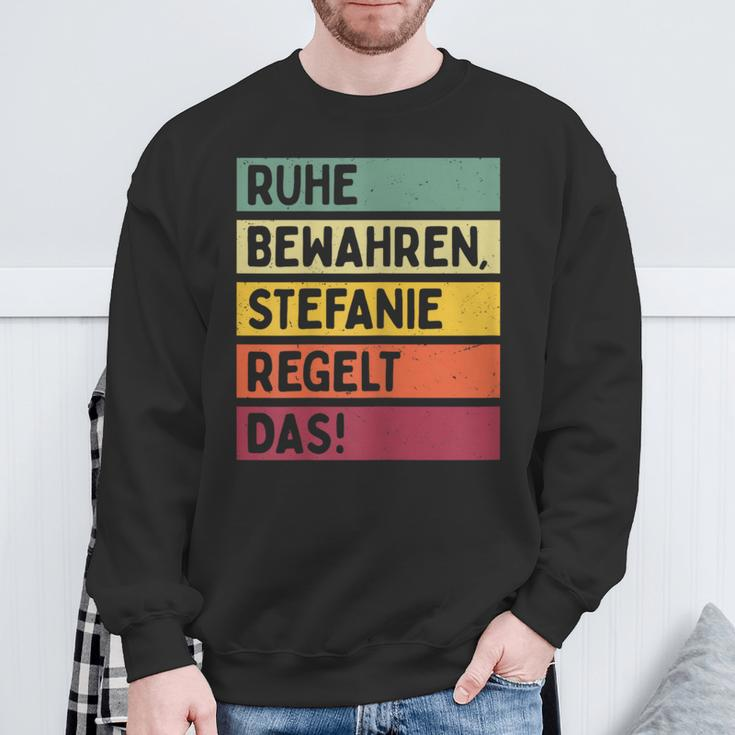 In Retro Colours Stefanie Regelt Sweatshirt Geschenke für alte Männer