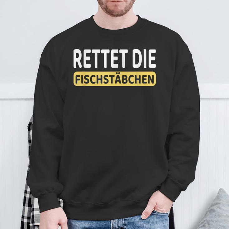 Rettet Die Fischwanden I Koch I Catering Sweatshirt Geschenke für alte Männer