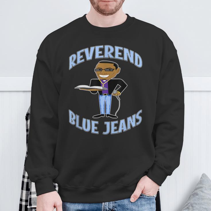 Reverend Blue Jeans Sweatshirt Geschenke für alte Männer