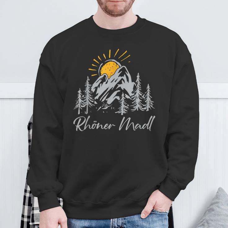 Rhöner Madl Region Mountains Sweatshirt Geschenke für alte Männer