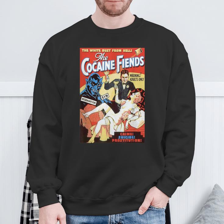 Rhythm Kills Cocaine Fiens In 1935 Sweatshirt Geschenke für alte Männer