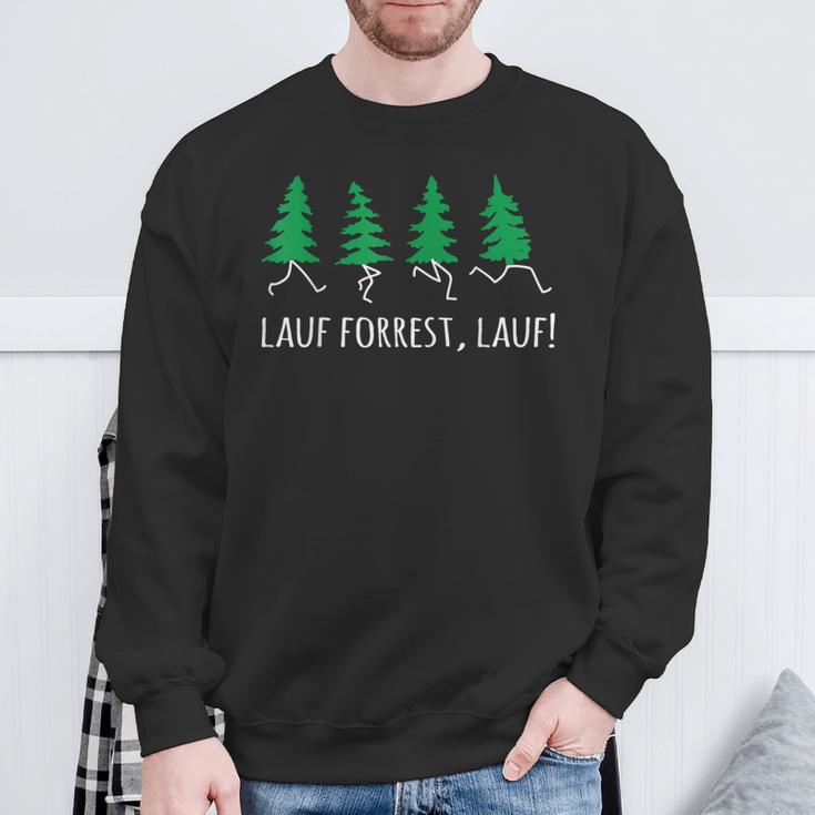 Running Forrest Running Slogan Sweatshirt Geschenke für alte Männer