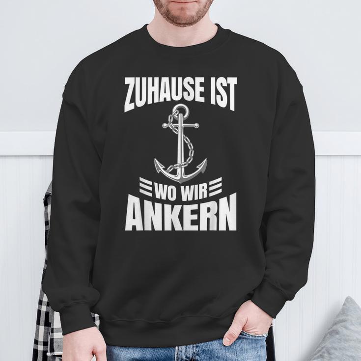 Sailing For Sailors Sailing Ship Skipper Boat Sailor Sweatshirt Geschenke für alte Männer