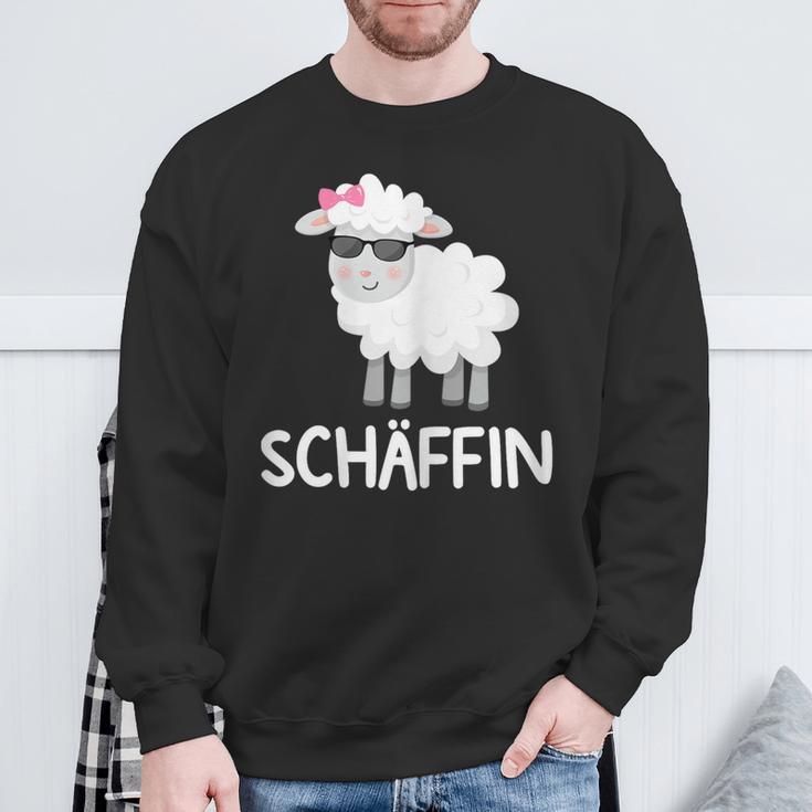 Schäffin Chefin Schäf Sweatshirt Geschenke für alte Männer