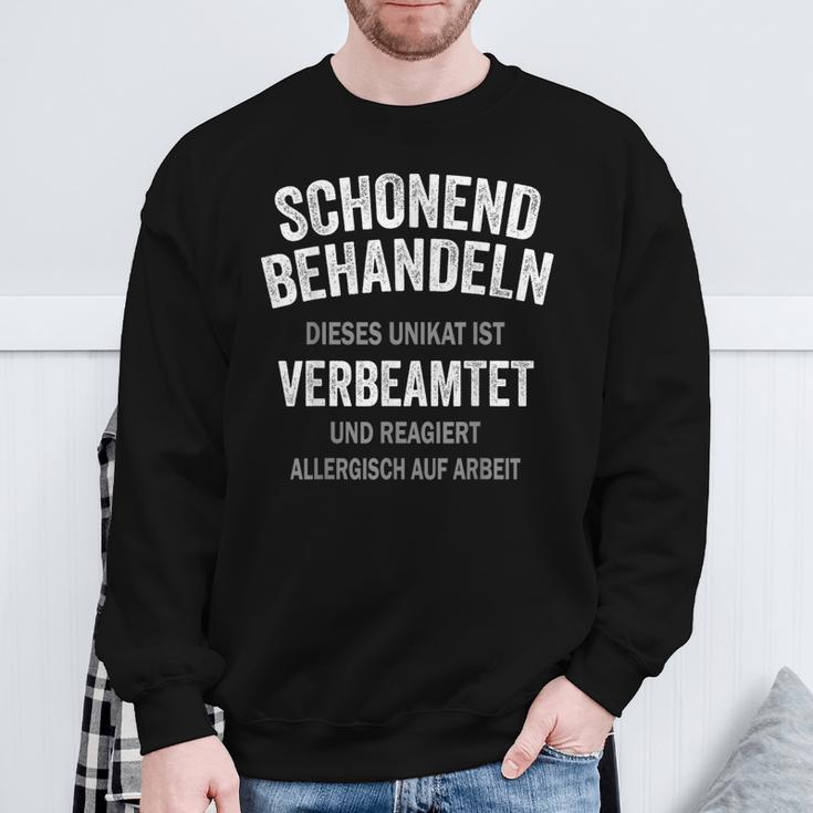 Schonend Behandeln Beamtererbeamtet 'Gentle Treat Beamter Sweatshirt Geschenke für alte Männer