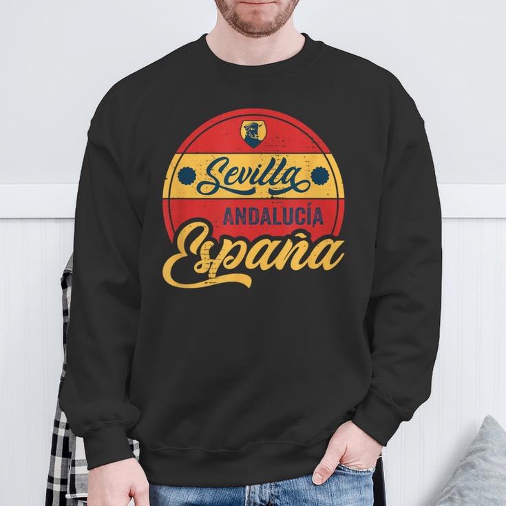 Sevilla Andalusia Spain Espana Sweatshirt Geschenke für alte Männer