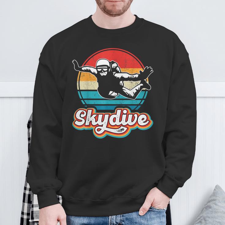 Skydive Sweatshirt Geschenke für alte Männer