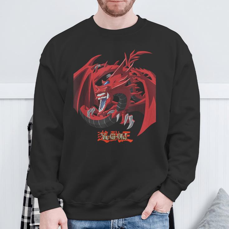 Slifer Sky Dragon Logo Papl604 Sweatshirt Geschenke für alte Männer