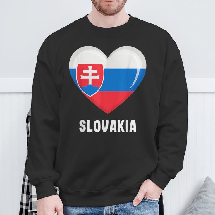 Slovakia Flag Jersey Slovak Sweatshirt Geschenke für alte Männer