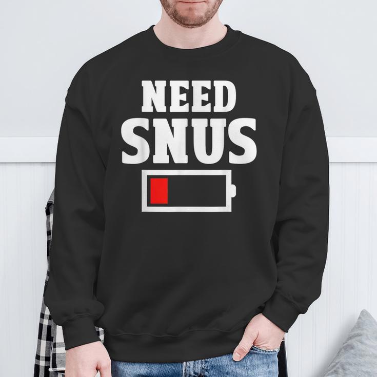 Snus Sweden Sweatshirt Geschenke für alte Männer