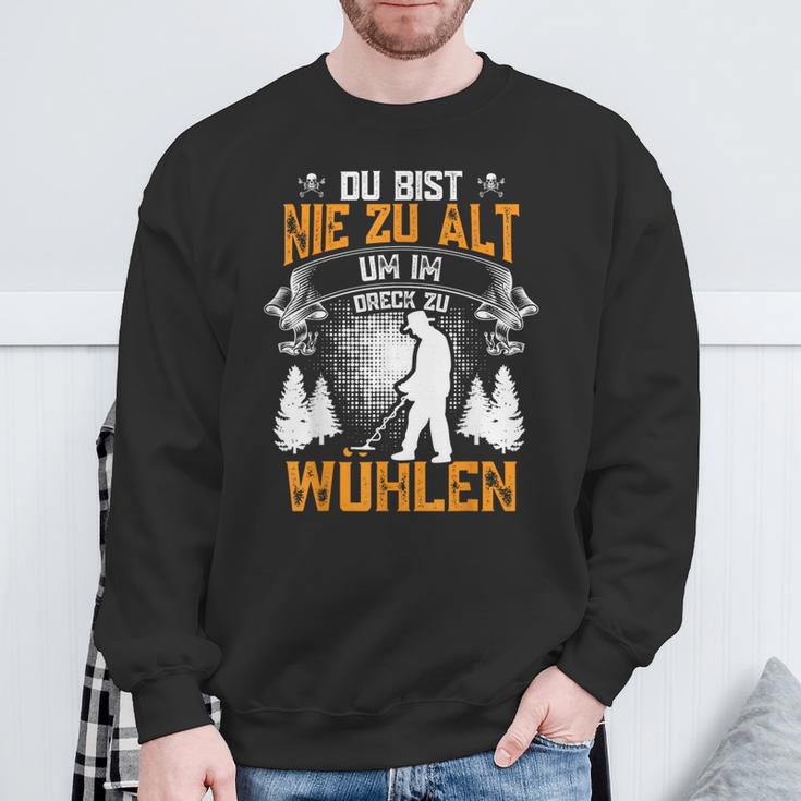 Sondler Sondelle Detectorist Treasure Hunter Sweatshirt Geschenke für alte Männer