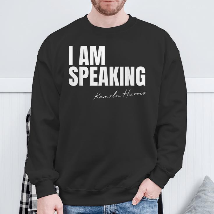 I Speak Kamala Harris Sweatshirt Geschenke für alte Männer