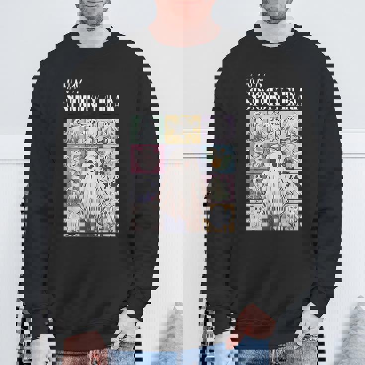 In My Spooky Era Spooky Season Ghost Halloween Sweatshirt Gifts for Old Men