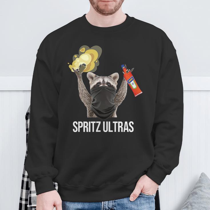 Spritz Ultras X Pedro Racoon Racoon Aperölchen Spritz Sweatshirt Geschenke für alte Männer