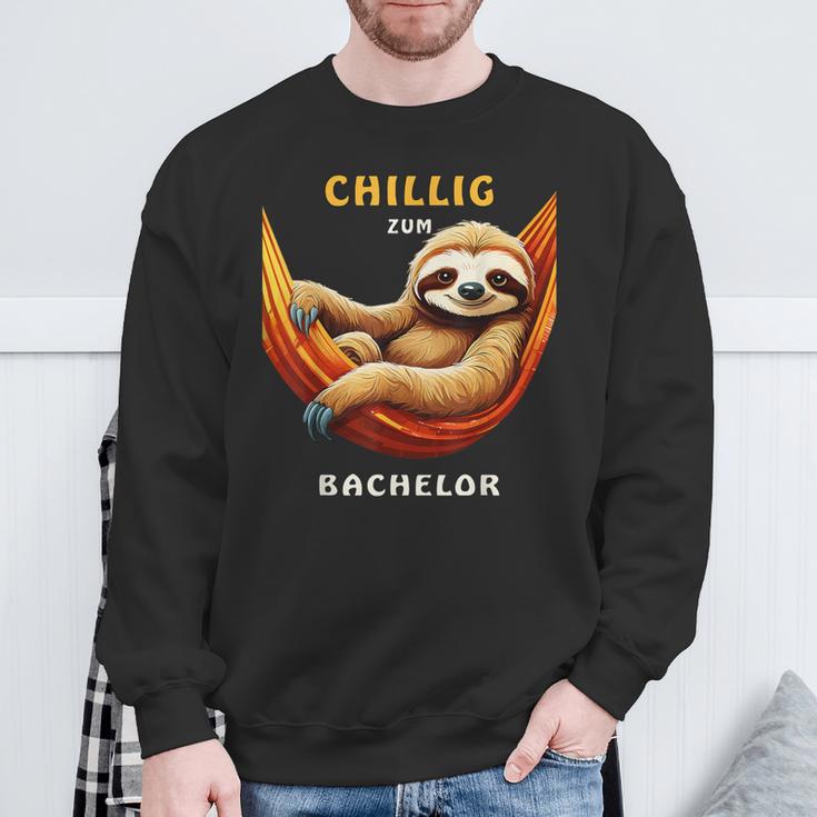 Studium Chillen Faulenzen Ruhig Studentin Langsam Student Sweatshirt Geschenke für alte Männer