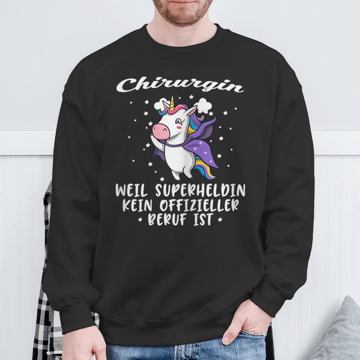 Surgeon Superheroine Accident Surgeon Sweatshirt Geschenke für alte Männer