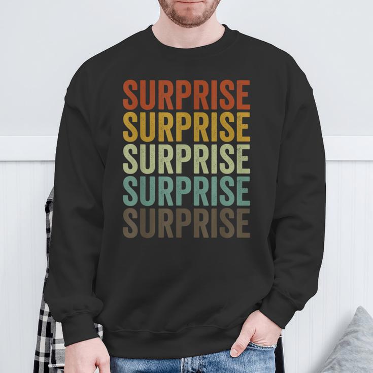 Surprise City Retro Sweatshirt Geschenke für alte Männer