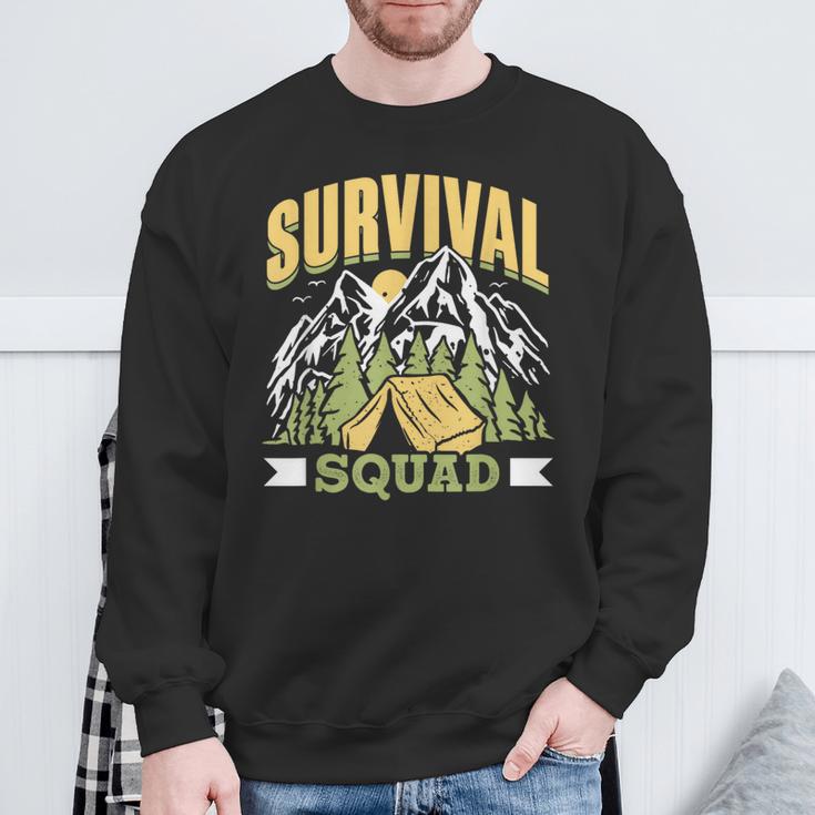 Survival Squad Survival Survival Sweatshirt Geschenke für alte Männer