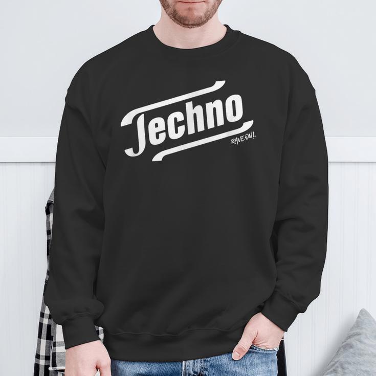 Tempo Techno Meme Sweatshirt Geschenke für alte Männer