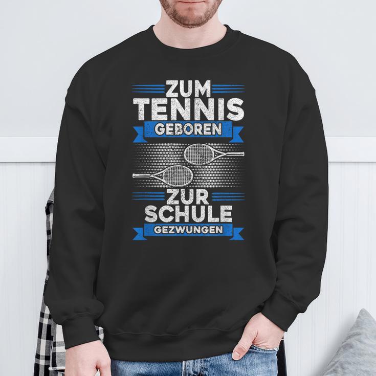 Tennis Racket School Boys Tennis Boys Sweatshirt Geschenke für alte Männer