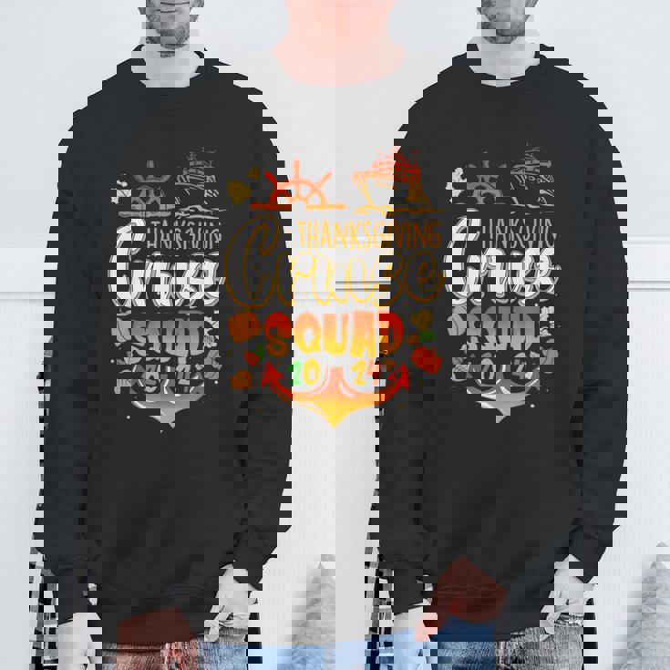 Thanksgiving Cruise Squad Matching Family Vacation Trip 2024 Sweatshirt Gifts for Old Men