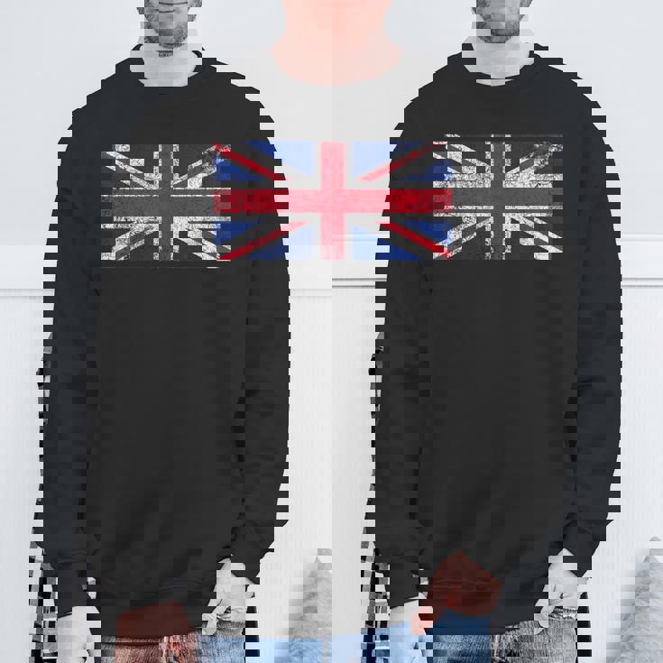 Uk Union Jack Bandiera Inglese Inghilterra Pride Britannica Felpa Regalos para ancianos