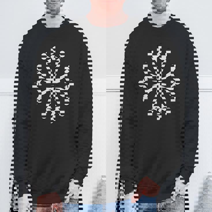Vêtements Graphiques Croix De Toulouse Occitan Cathare Sweater e Cadeaux pour les vieillards