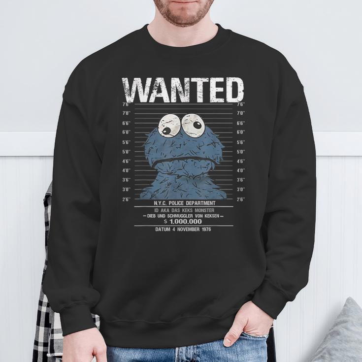 Vintage Monster Thief And Sgler Of Biscuits Sweatshirt Geschenke für alte Männer