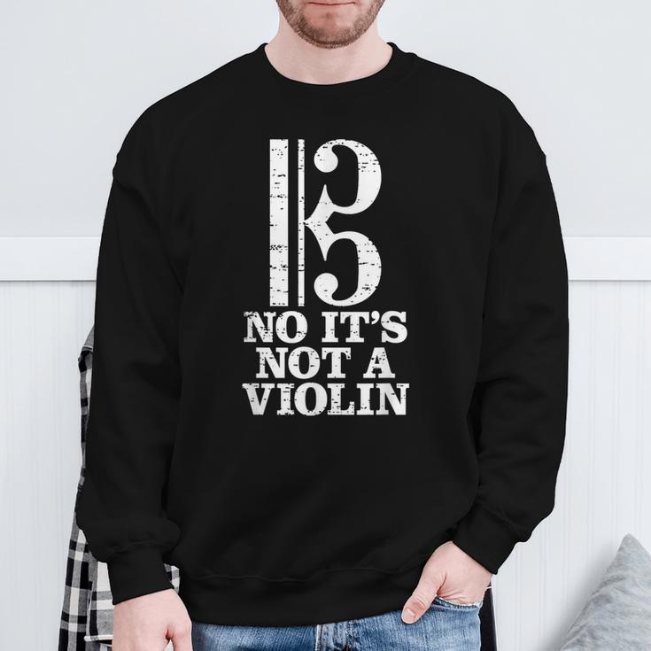 Viola No It's Not Aiolin Sweatshirt Geschenke für alte Männer