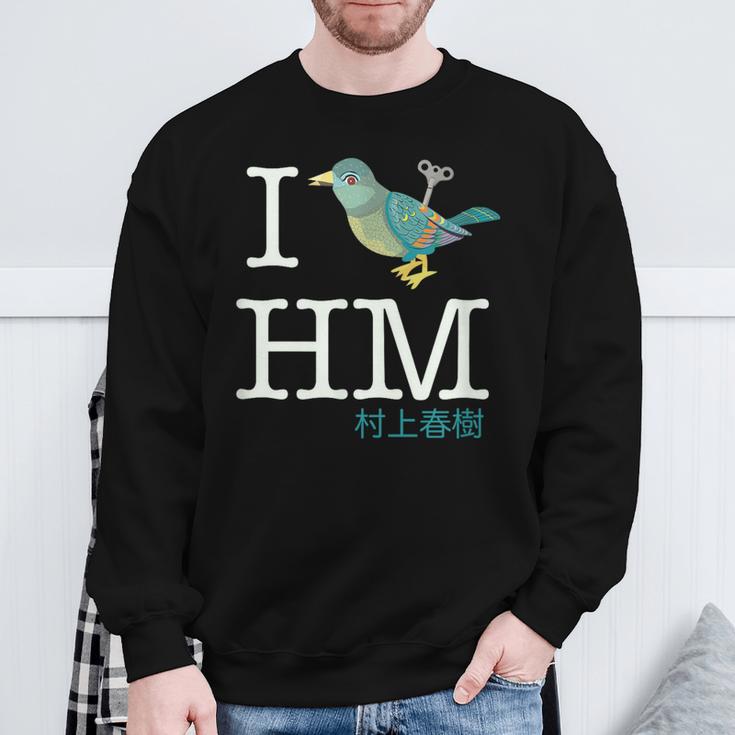 I Wind Up Bird Haruki Murakami Sweatshirt Geschenke für alte Männer