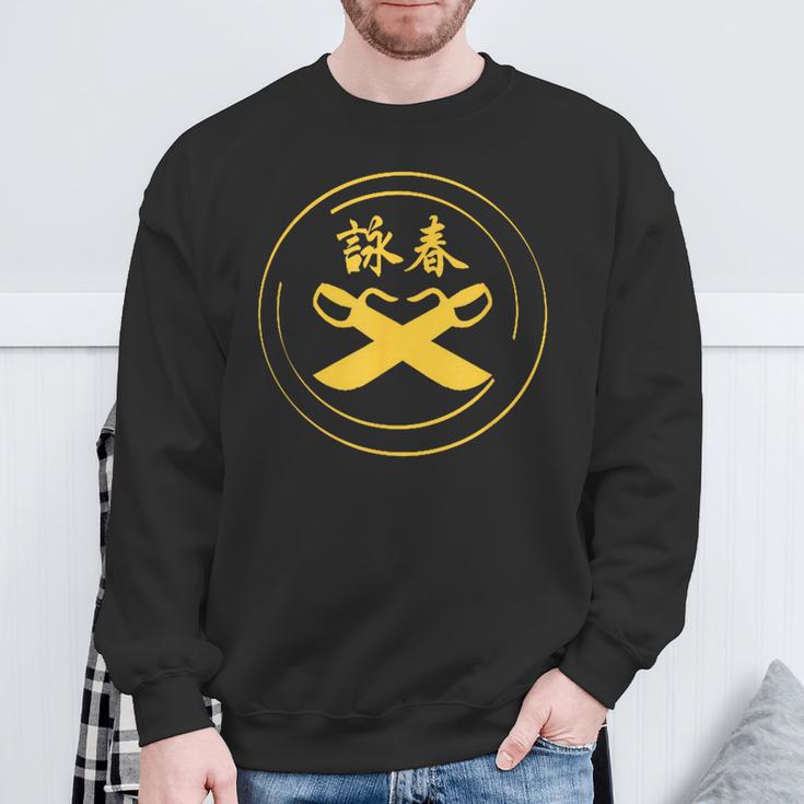 Wing Chun Knife S Sweatshirt Geschenke für alte Männer