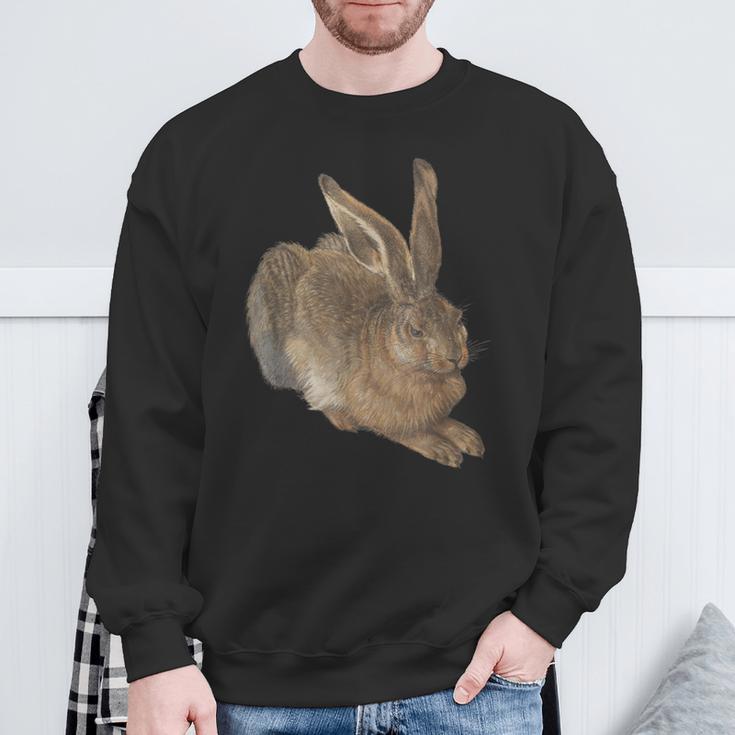 Young Hare Field Rabbit By Albrecht Durer Sweatshirt Geschenke für alte Männer