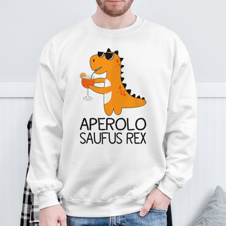 Aperollin' Aperolo Saufus Rex Summer Drinks Sweatshirt Geschenke für alte Männer