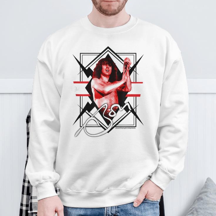 Bon Scott Lightning Singer Sweatshirt Geschenke für alte Männer