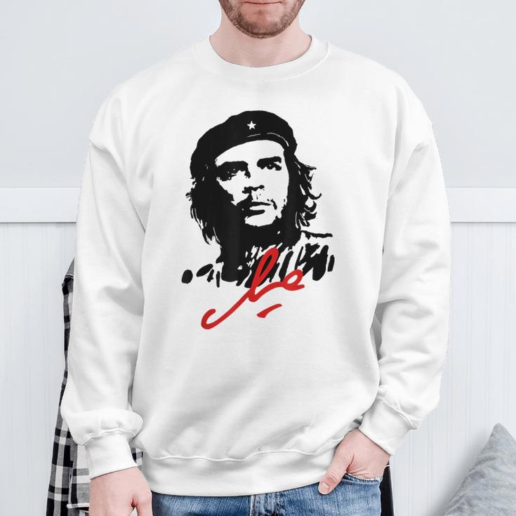 Che Guevara Cuba Rebel Signature Guerilla Icon Revolution Sweatshirt Geschenke für alte Männer