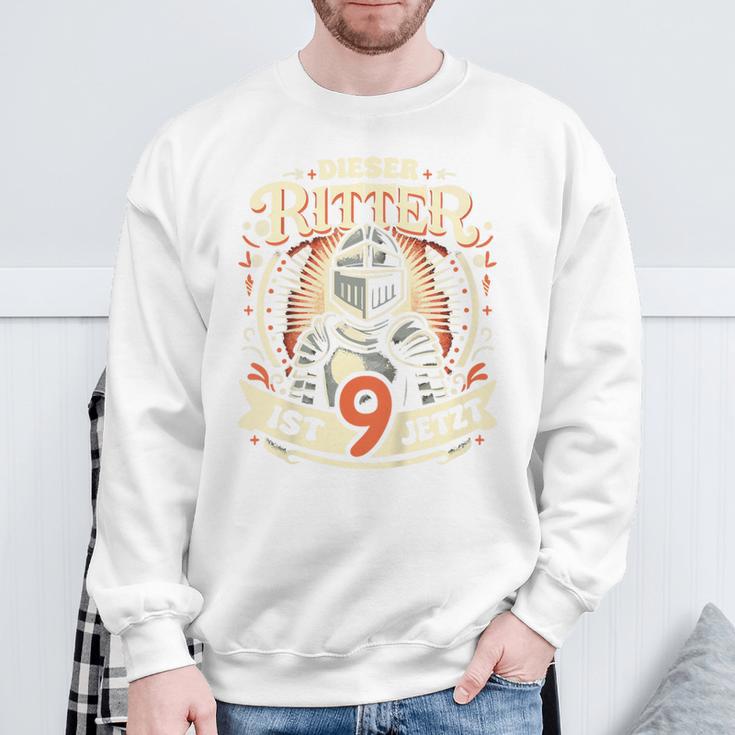 Children's 9Th Birthday Dieser Ritter Ist 9 JahreSweatshirt Geschenke für alte Männer